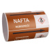Páska na značení potrubí Signus M25 - NAFTA Samolepka 130 x 100 mm, délka 1,5 m, Kód: 26086