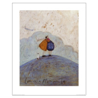 Umělecký tisk Sam Toft - Love on a Mountain Top, 40 × 50 cm