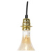 Závěsné svítidlo zlaté 2-světlo včetně LED zlaté stmívatelné - Cava Luxe
