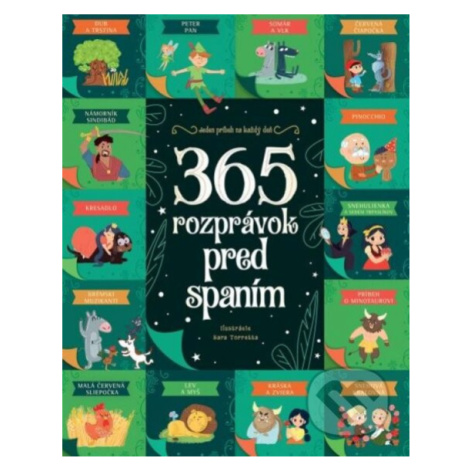 365 rozprávok pred spaním (Jeden príbeh na každý deň) - kniha z kategorie Pohádky Svojtka&Co.