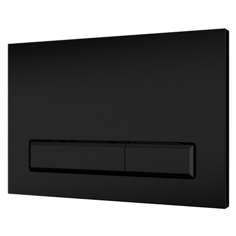 Sanela - Dvojčinné splachovací tlačítko do rámu SLR 21, černé