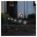 Konstsmide Christmas Venkovní dekorace LED hvězda, 5 světel, se zemním hrotem