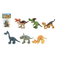 Teddies Dinosaurus plast 9-11cm 6ks v sáčku