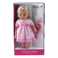 Dolls World - Panenka Charlotte 36 cm, s hřebínkem