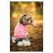Vsepropejska Heart svetr pro psa se srdíčky Barva: Růžová, Délka zad (cm): 25, Obvod hrudníku: 2