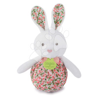 Plyšový zajačik Lapin Pop-up Doudou et Compagnie rôzne farby 20 cm od 0 mes DC4053