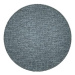 Kusový koberec Alassio modrošedý kulatý