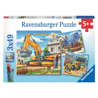 Ravensburger Puzzle Velká nákladní vozidla 3x49 dílků