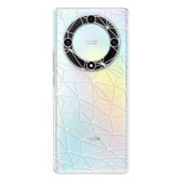 iSaprio Abstract Triangles 03 - white - Honor Magic5 Lite 5G