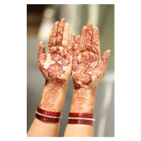 Fotografie Mehandi Hands, smartsun, 26.7 × 40 cm