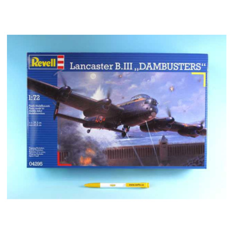 Plastic modelky letadlo 04295 - Avro Lancaster "DAMBUSTERS" (1:72) Revell