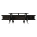Kalune Design TV stolek ASPERO 160 cm černý/antracitový