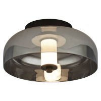 Searchlight LED stropní světlo Frisbee se stínidlem ze skla