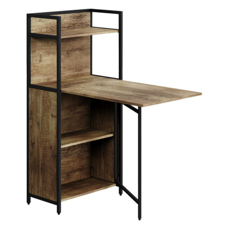 Vicco PSACÍ STŮL Savio, Rustikální dub, 30-100 x 57 cm se sklopnou deskou stolu