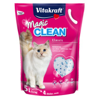 Vitakraft Magic Clean silikátové stelivo - 3 x 5 l