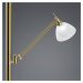 HELL LED stojací lampa Findus 2 zdroje starožitná mosaz