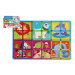 Teddies Puzzle magnetické deskové zvířata plast