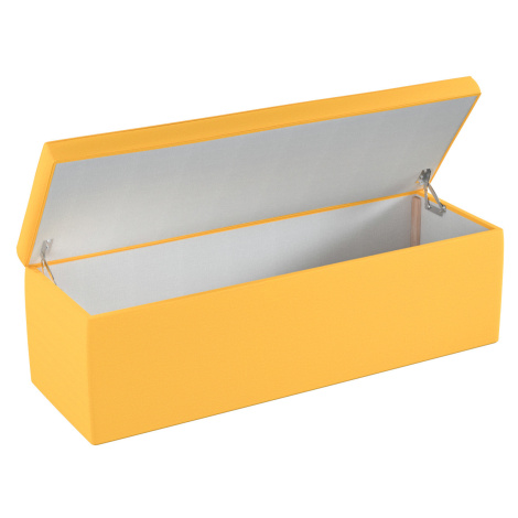Dekoria Čalouněná skříň, slunečně žlutá, 90 x 40 x 40 cm, Loneta, 133-40