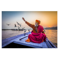 Fotografie Spiritual Sadhu, Saurabh Sirohiya, 40 × 26.7 cm