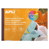 APLI Hedvábný papír 17 g - mix barev