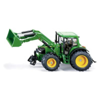 Siku Farmer - Traktor John Deere s čelním nakladačem, měřítko 1:32