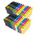 20x inkoustové náplně Pro Epson T1291 T1292 T1293 T1294 SX435W