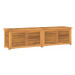 vidaXL Zahradní úložný box s vložkou 200 x 50 x 55 cm masivní teak