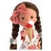 Llorens 52601 MISS BELLA PAN - panenka s celovinylovým tělem - 26 cm
