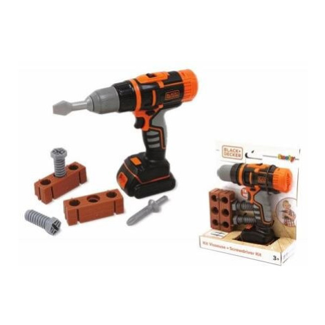 Black&Decker:  Mechanická aku vrtačka/šroubovák SMOBY