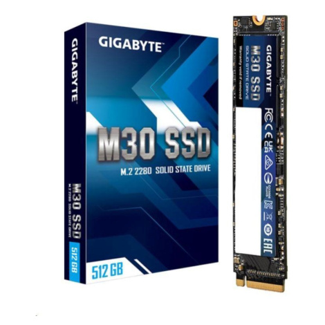 GIGABYTE SSD 512GB M30, NVMe