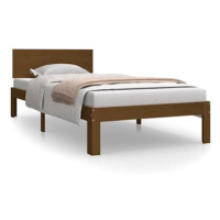 Rám postele medově hnědý masivní borovice 90 × 200 cm, 810483
