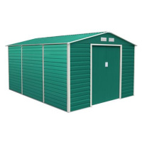 G21 Domek zahradní GAH 1300, zelený 205 × 340 × 382 cm