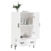 vidaXL Skříň highboard bílá 69,5 x 31 x 115 cm kompozitní dřevo