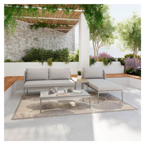 Ambia Garden TERASOVÁ SEDACÍ SOUPRAVA 4dílné, textil, sklo, plast, kov Ambia Home