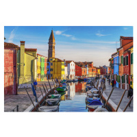 Fotografie Burano, Venice, Italy, tunart, 40x26.7 cm
