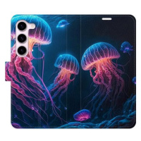 iSaprio flip pouzdro Jellyfish pro Samsung Galaxy S23 5G