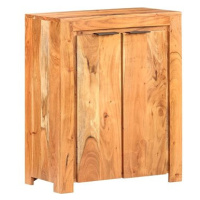 Příborník 59 × 33 × 75 cm masivní akáciové dřevo