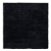 Koberec černý DEMRE, 200x200 cm, karton 1/1, 122371