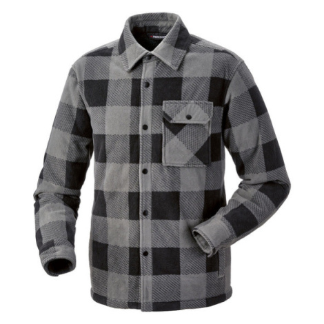 PARKSIDE® Pánský flanelový overshirt (S (44/46), šedá)