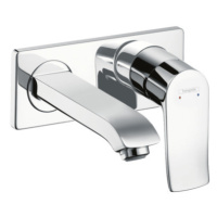 Hansgrohe Metris New - Umyvadlová páková baterie LowFlow 3,5 l/min pod omítku, chrom 31251000