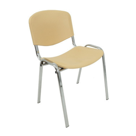 Konferenční plastová židle ISO CHROM Mazur