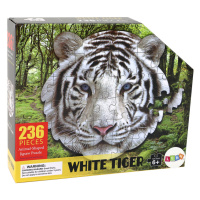 mamido Puzzle Hlava bílého tygra 236 dílků