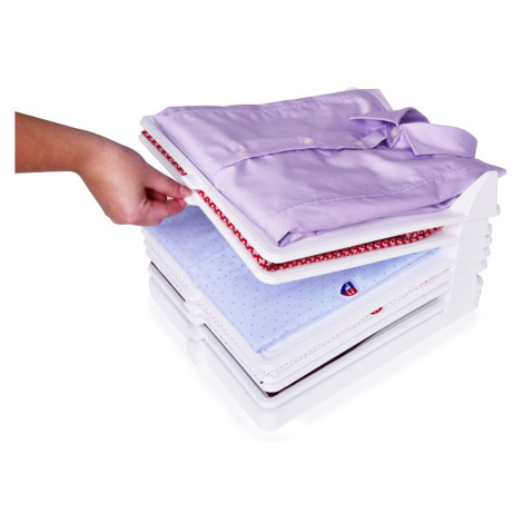 PRAKTIK | Stohovatelný organizér na oblečení do skříně a zásuvky | 5 ks