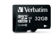 VERBATIM MicroSDHC karta 32GB Pro, U3 + adaptér