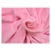2x Světle růžová mikroplyšová deka VIOLET, 150x200 cm
