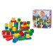 Dřevěné kostky Coloured Wooden Blocks Eichhorn barevné 50 kusů od 12 měsíců velikost 2,5 cm EH21