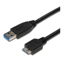 PREMIUMCORD Kabel USB 3.0 A - Micro B 0, 5m, propojovací (M/M)