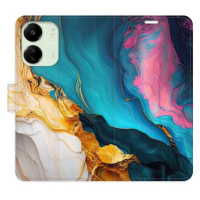 iSaprio Flip pouzdro Colourful Marble pro Xiaomi Redmi 13C