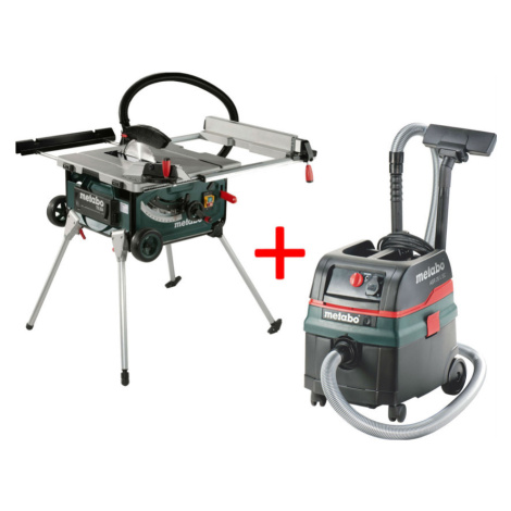 METABO TS 254 + ASR 25 L SC stolní okružní pila + vysavač