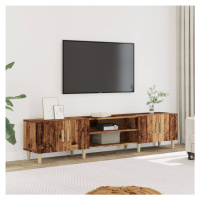 vidaXL TV skříňka old wood 180 x 31,5 x 40 cm kompozitní dřevo